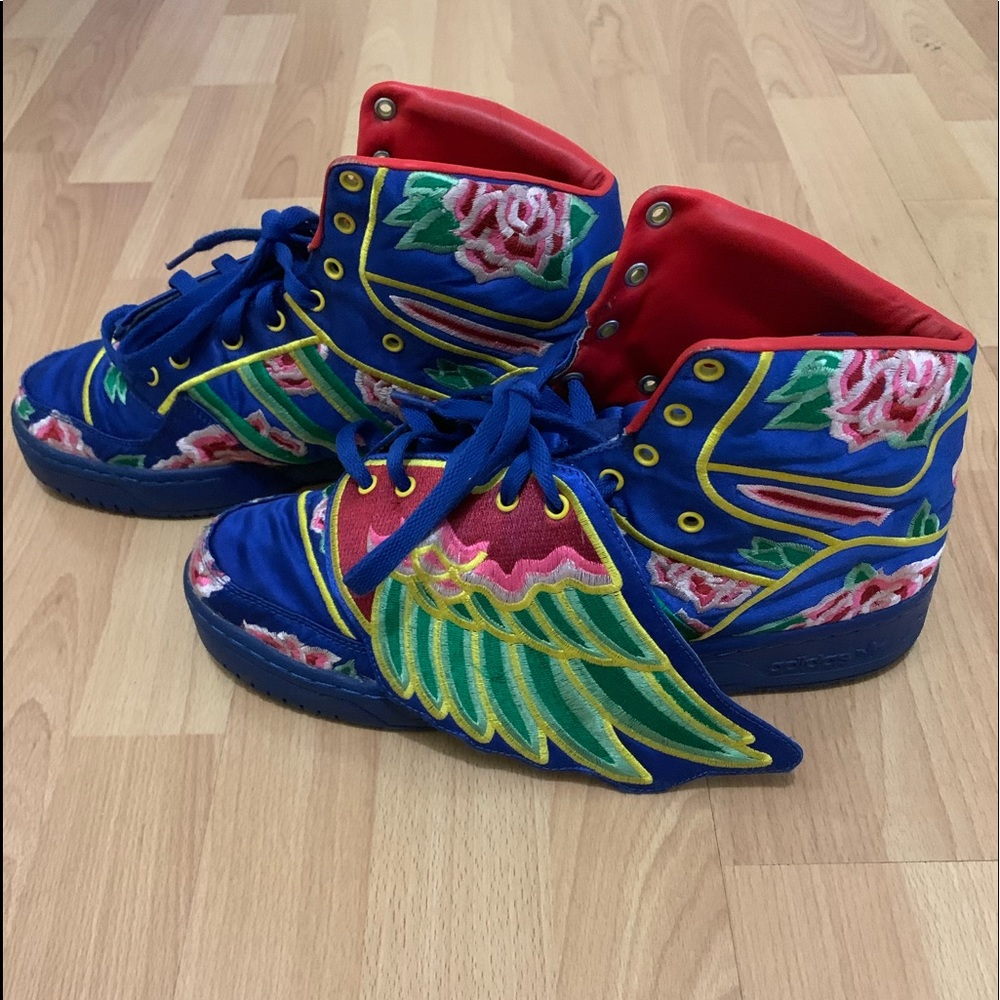 Adidas Jeremy Scott Wings Floral Chinese New Year